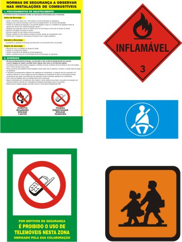 Autocolantes para máquinas